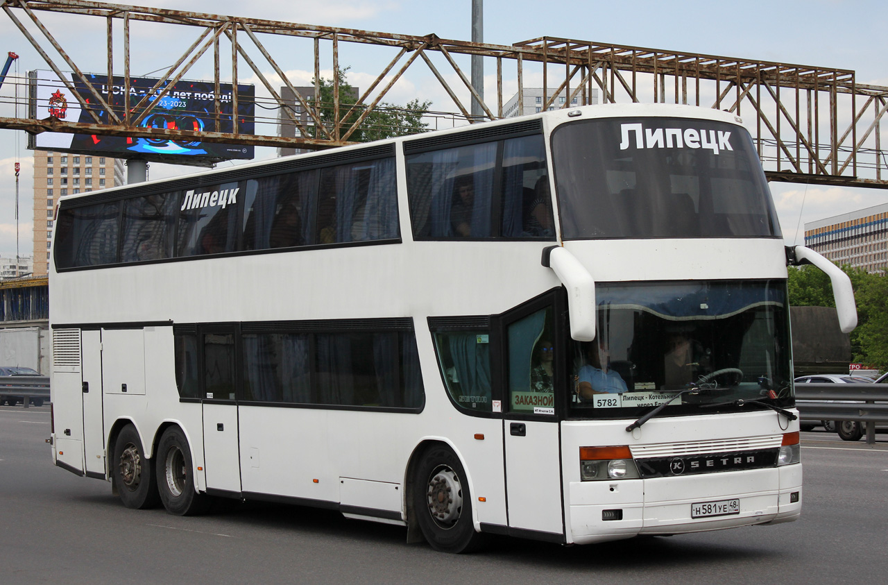 Липецкая область, Setra S328DT № Н 581 УЕ 48