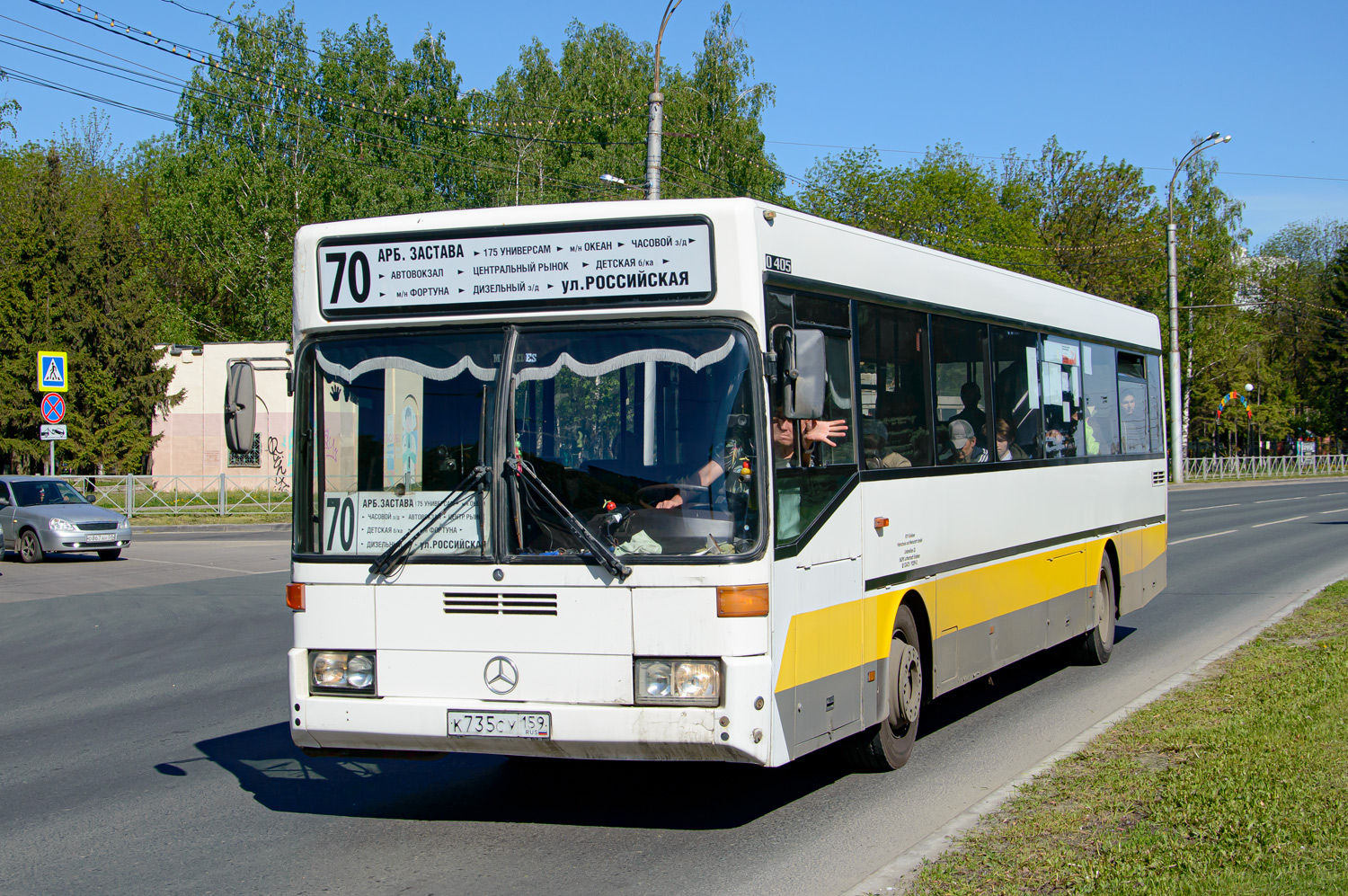 Пензенская область, Mercedes-Benz O405 № К 735 СУ 159