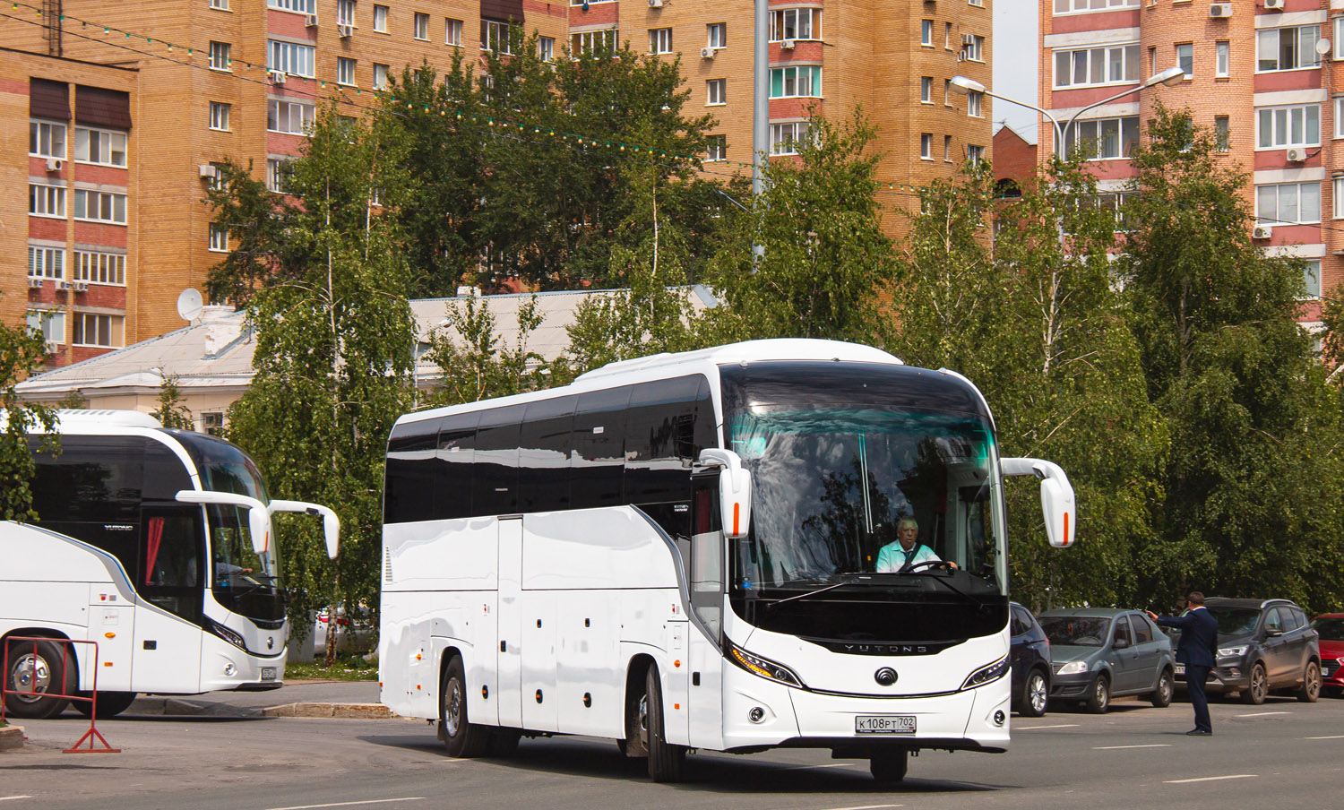 Башкортостан, Yutong C12PRO (ZK6128H) № 0618; Башкортостан — Презентации новых автобусов ГУП "Башавтотранс"