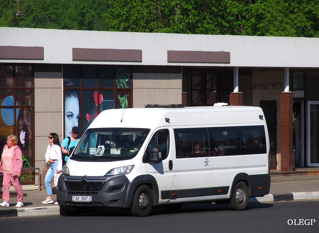 Витебская область, Citroën Jumper № АК 3587-2