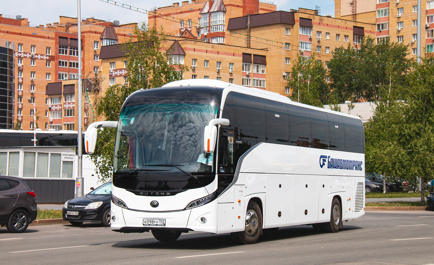 Башкортостан, Yutong C12PRO (ZK6128H) № 0636; Башкортостан — Презентации новых автобусов ГУП "Башавтотранс"