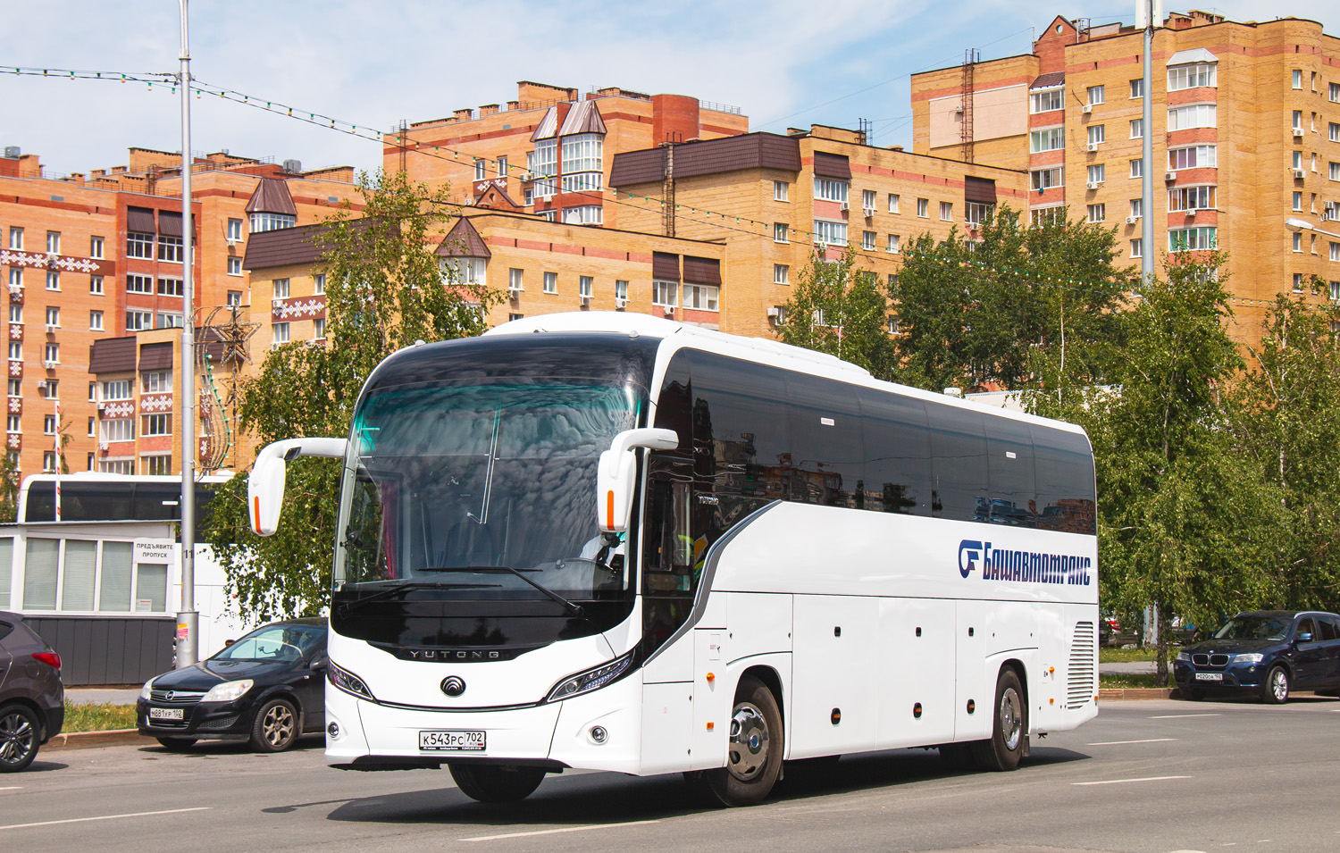 Baszkortostan, Yutong C12PRO (ZK6128H) Nr 0619; Baszkortostan — Presentation of new buses for Bashavtotrans