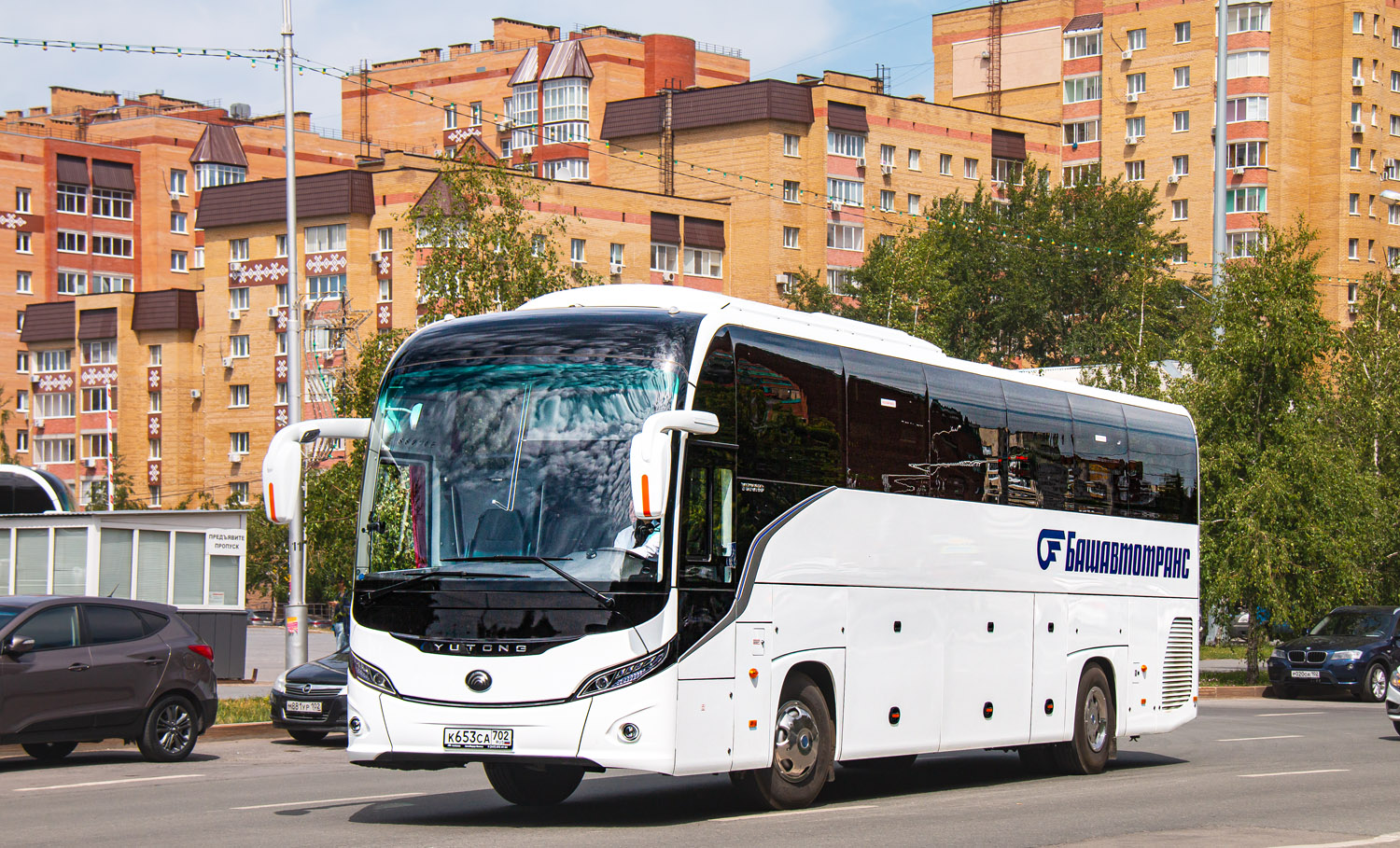 Башкортостан, Yutong C12PRO (ZK6128H) № 0629; Башкортостан — Презентации новых автобусов ГУП "Башавтотранс"