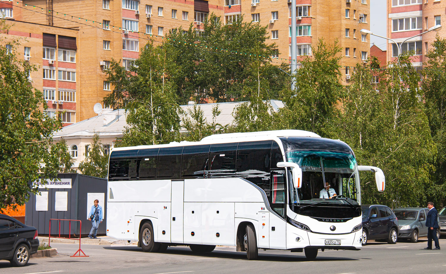 Башкортостан, Yutong C12PRO (ZK6128H) № 0625; Башкортостан — Презентации новых автобусов ГУП "Башавтотранс"