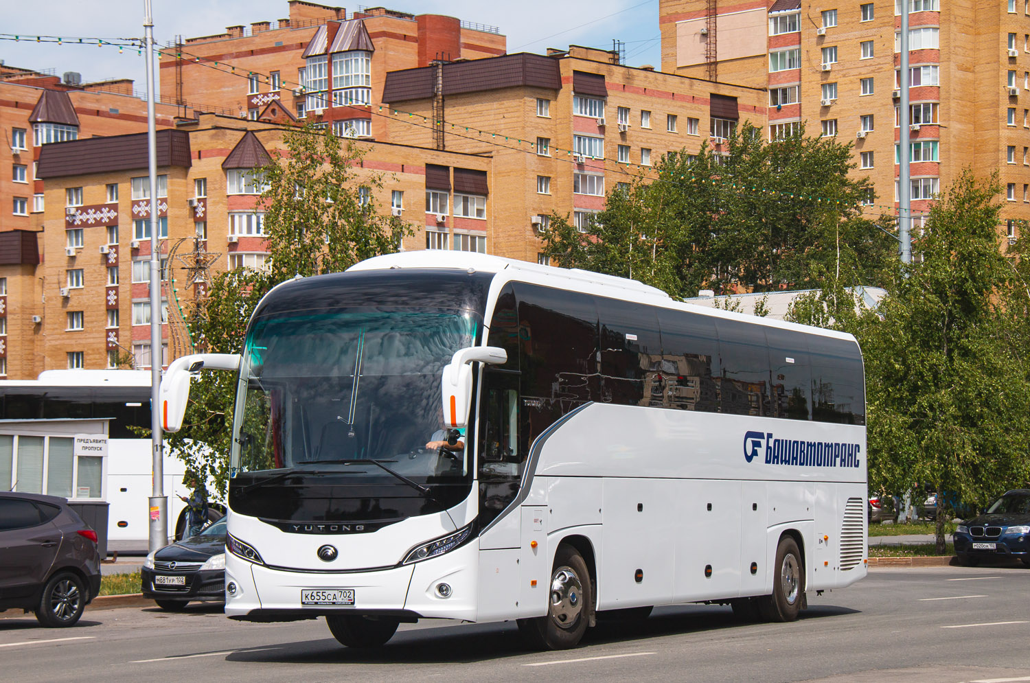 Башкортостан, Yutong C12PRO (ZK6128H) № 0625; Башкортостан — Презентации новых автобусов ГУП "Башавтотранс"