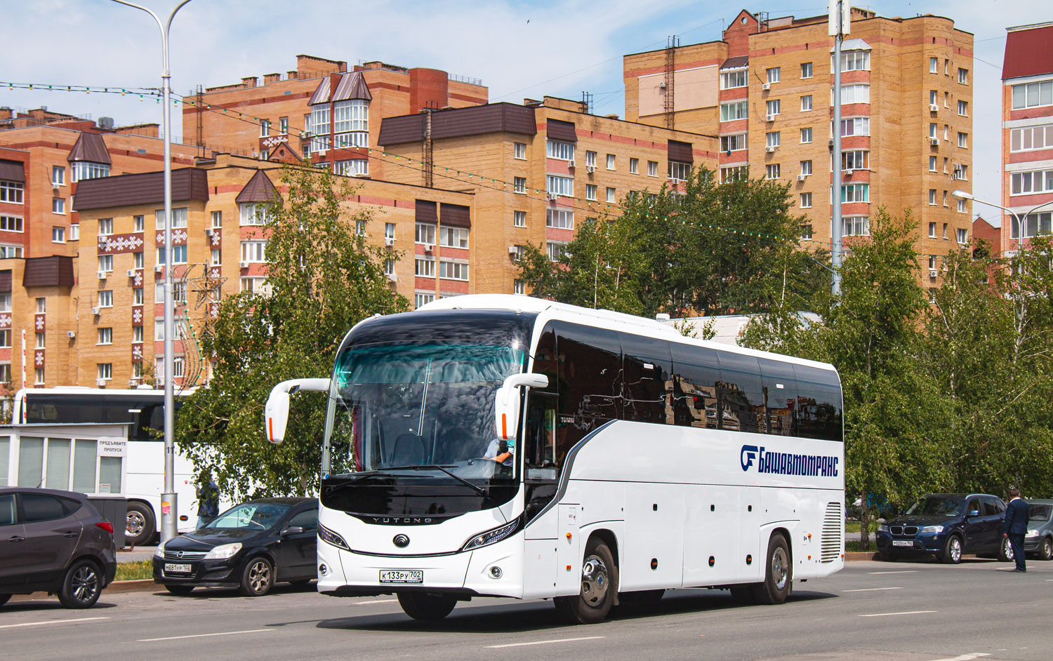 Башкортостан, Yutong C12PRO (ZK6128H) № 0627; Башкортостан — Презентации новых автобусов ГУП "Башавтотранс"