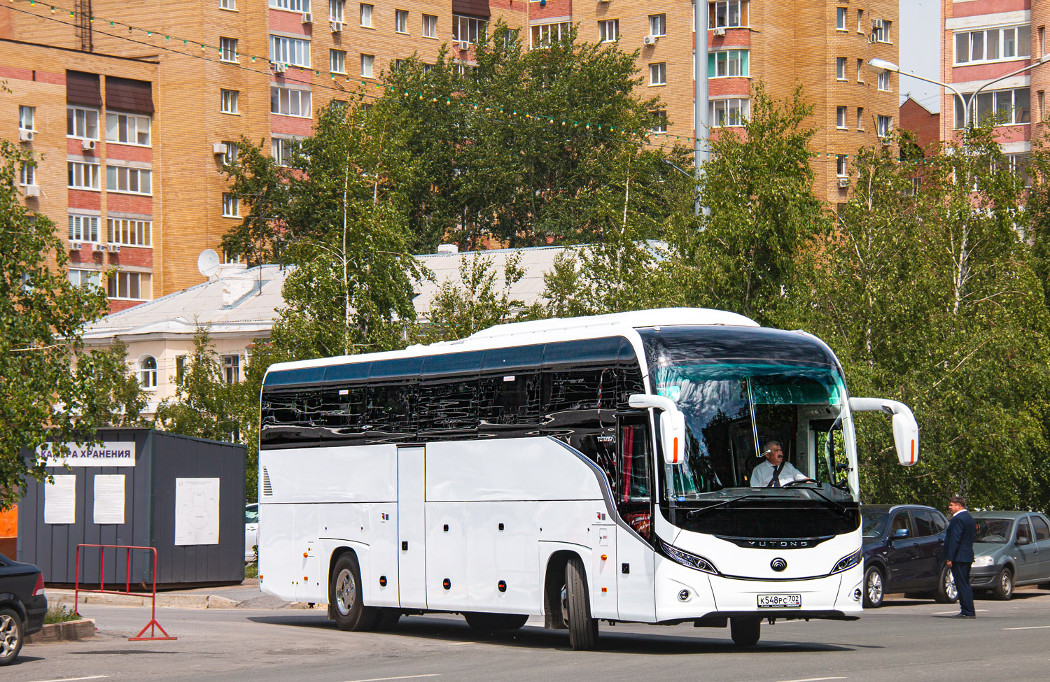 Башкортостан, Yutong C12PRO (ZK6128H) № 0617; Башкортостан — Презентации новых автобусов ГУП "Башавтотранс"