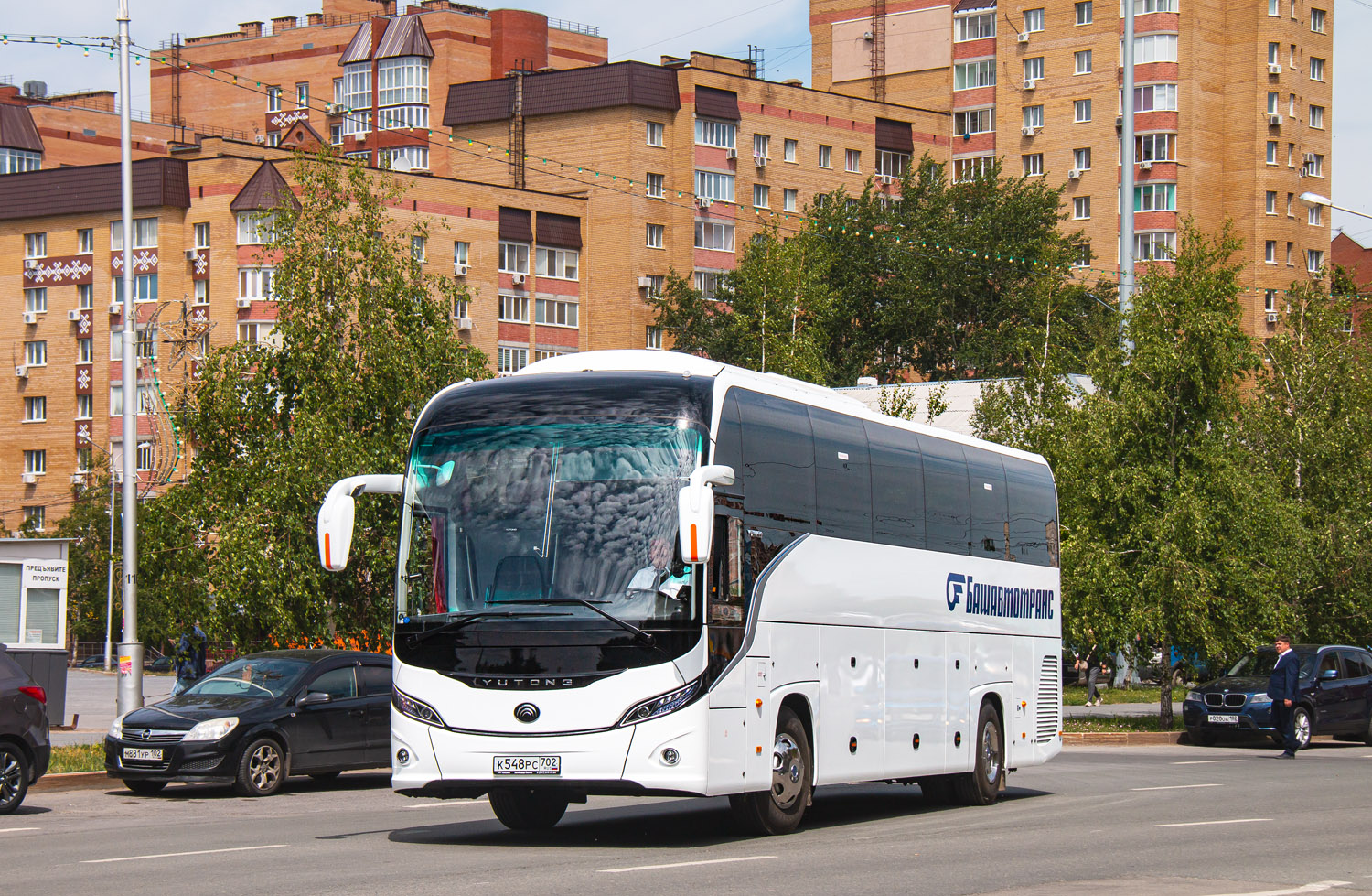 Башкортостан, Yutong C12PRO (ZK6128H) № 0617; Башкортостан — Презентации новых автобусов ГУП "Башавтотранс"