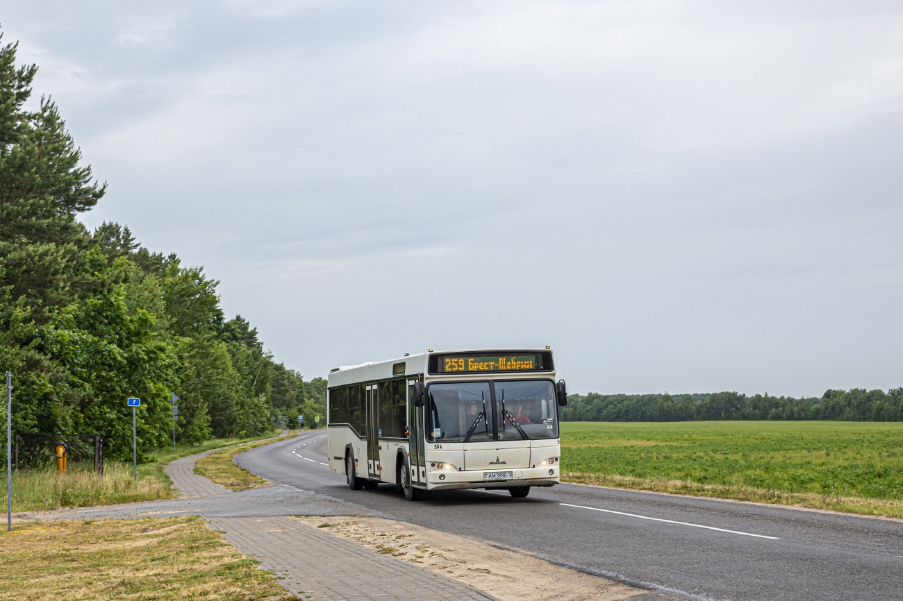 Obwód brzeski, MAZ-103.586 Nr 584