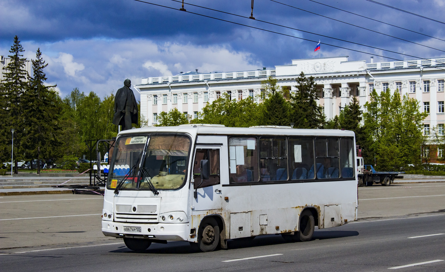 Алтайский край, ПАЗ-320402-03 № А 867 АР 122