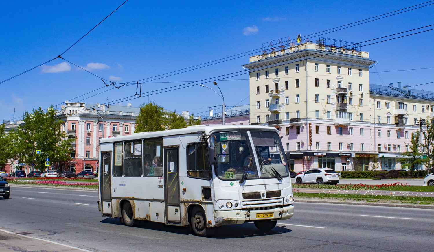 Алтайский край, ПАЗ-320302-08 № АР 249 22