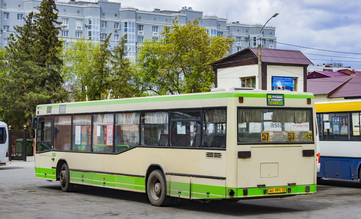 Алтайский край, Mercedes-Benz O405N2 № АО 991 22