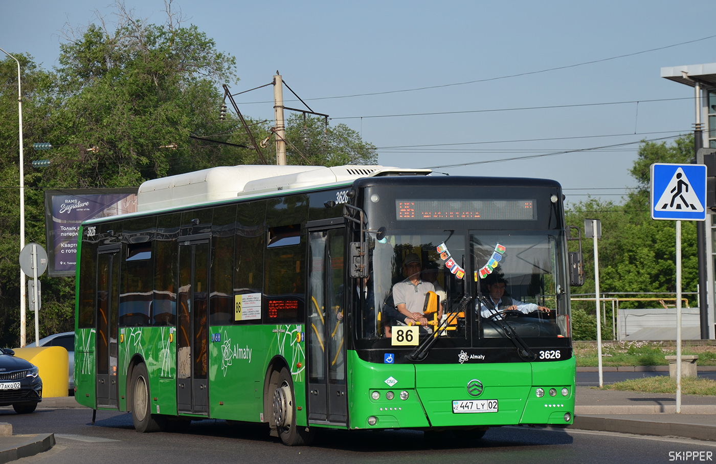 Алматы, Golden Dragon XML6125CN (Hyundai Trans Auto) № 3626