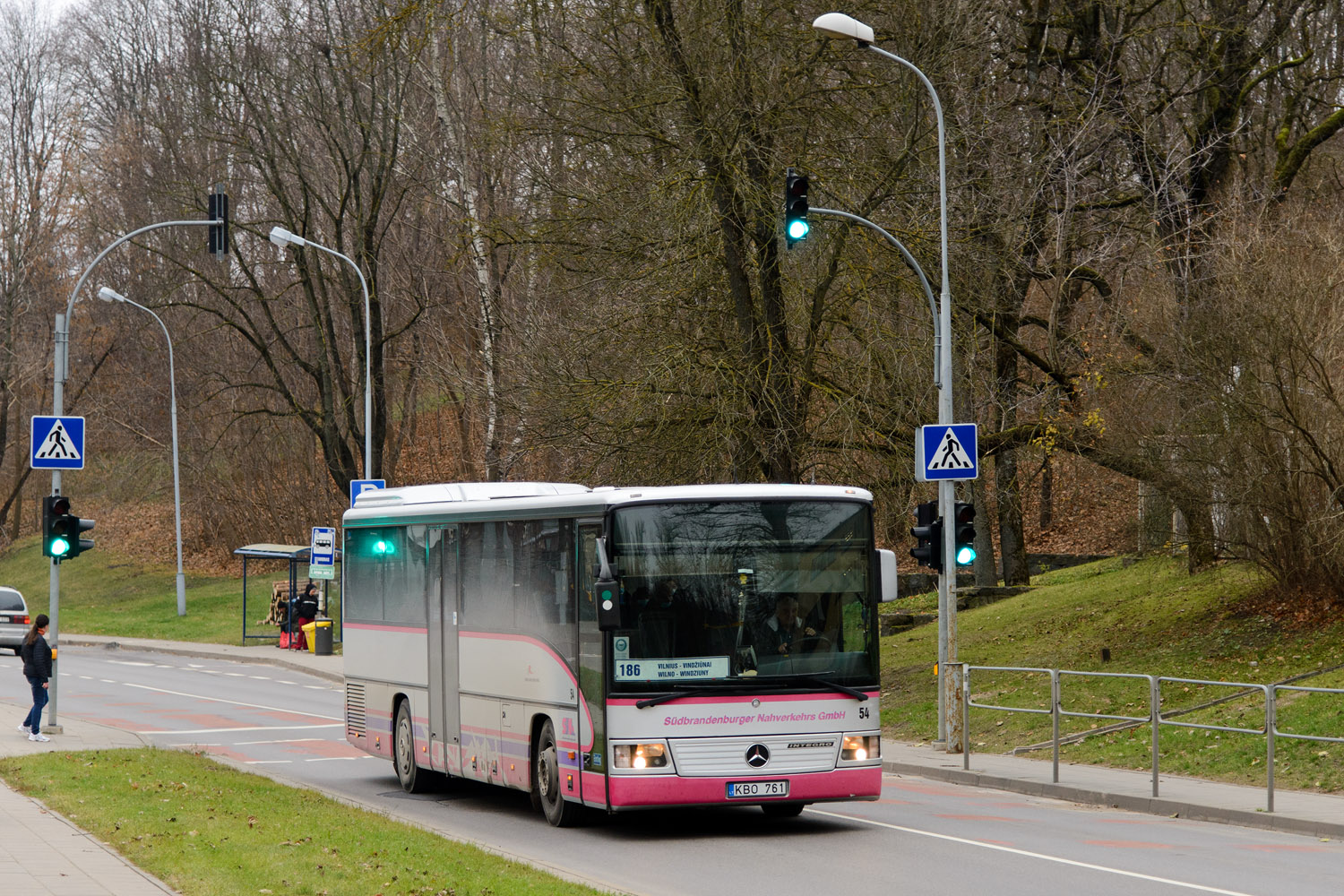 Литва, Mercedes-Benz O550 Integro № 54