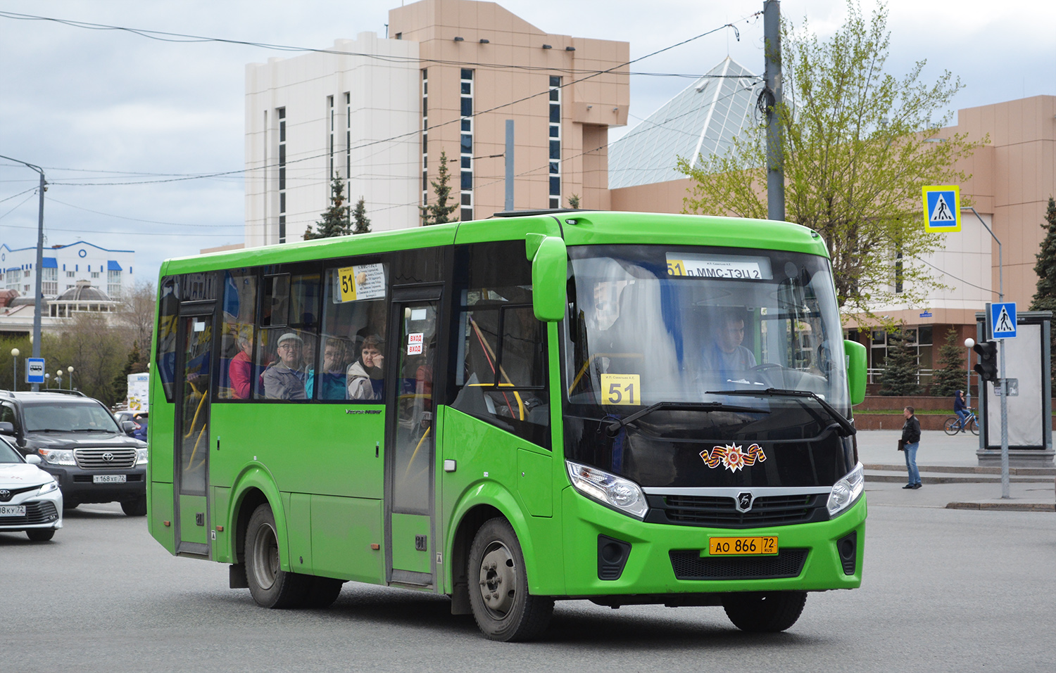 Тюменская область, ПАЗ-320405-04 "Vector Next" № АО 866 72