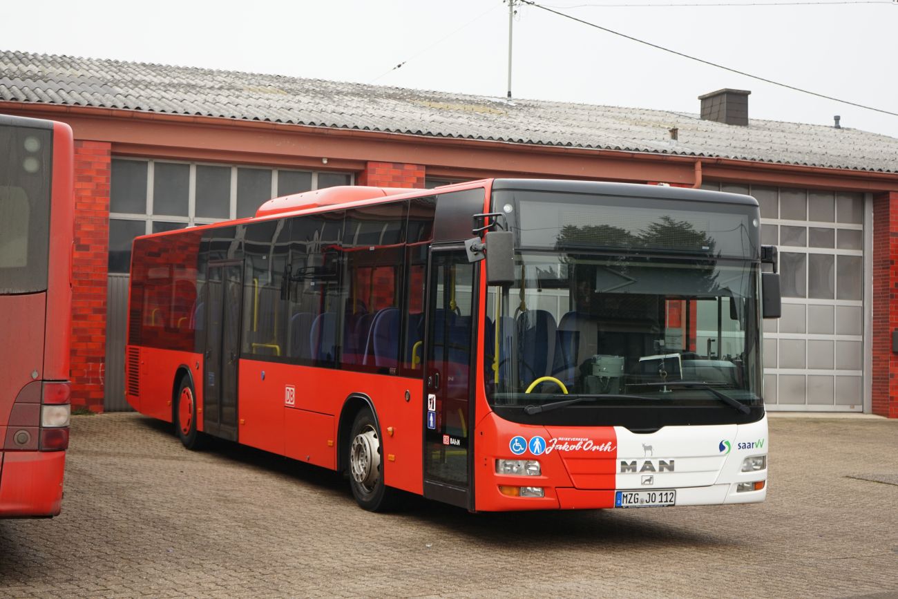 Saarland, MAN A20 Lion's City Ü NÜ323 Nr. MZG-JO 112