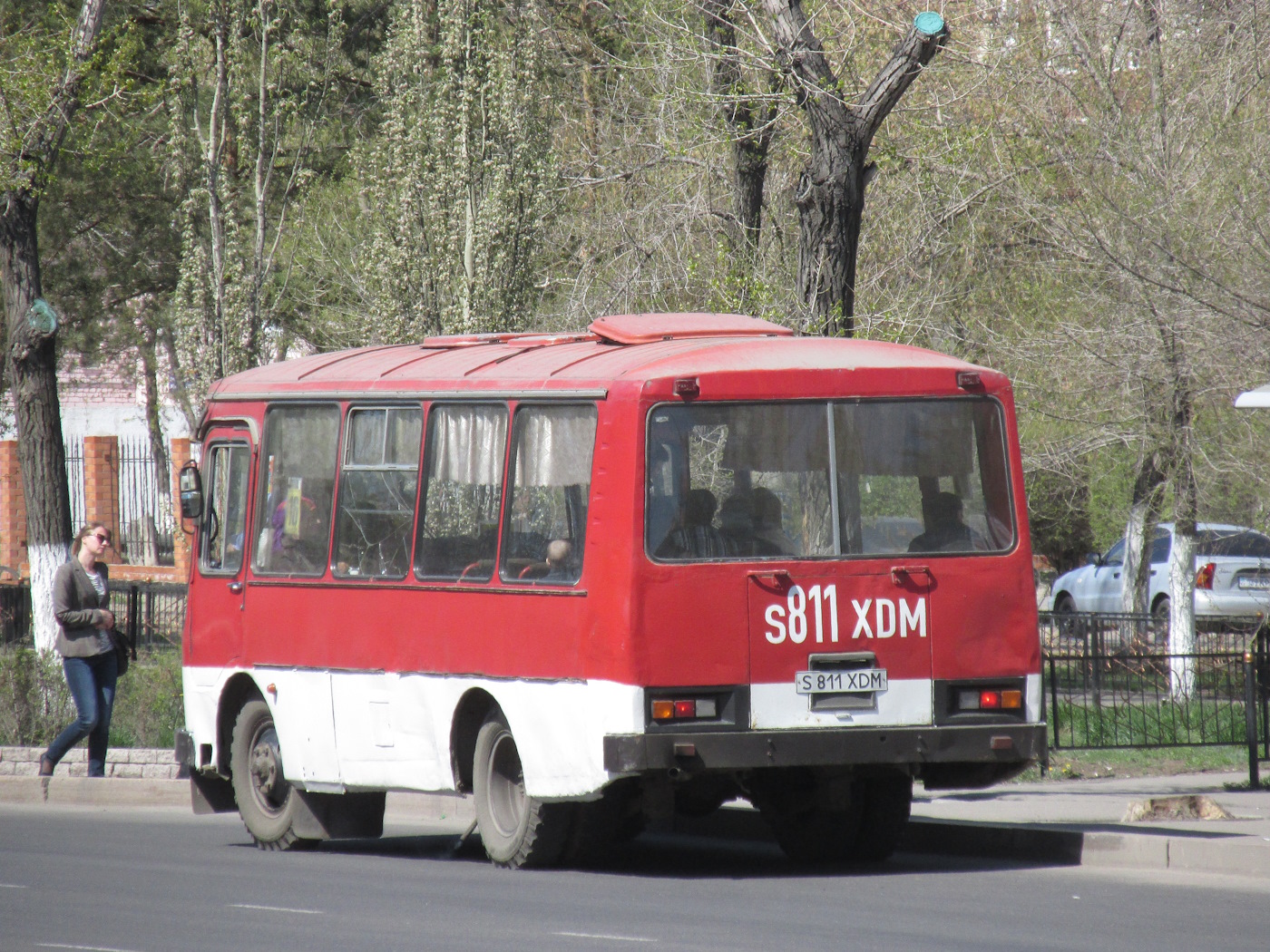 Павлодарская область, ПАЗ-3205 (00) № S 811 XDM