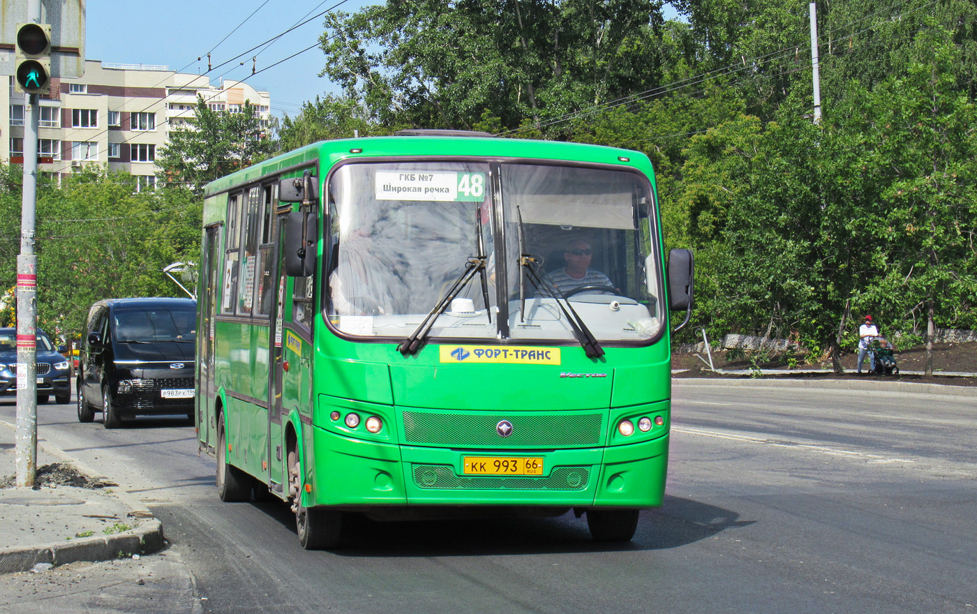 Свердловская область, ПАЗ-320414-05 "Вектор" (1-2) № КК 993 66