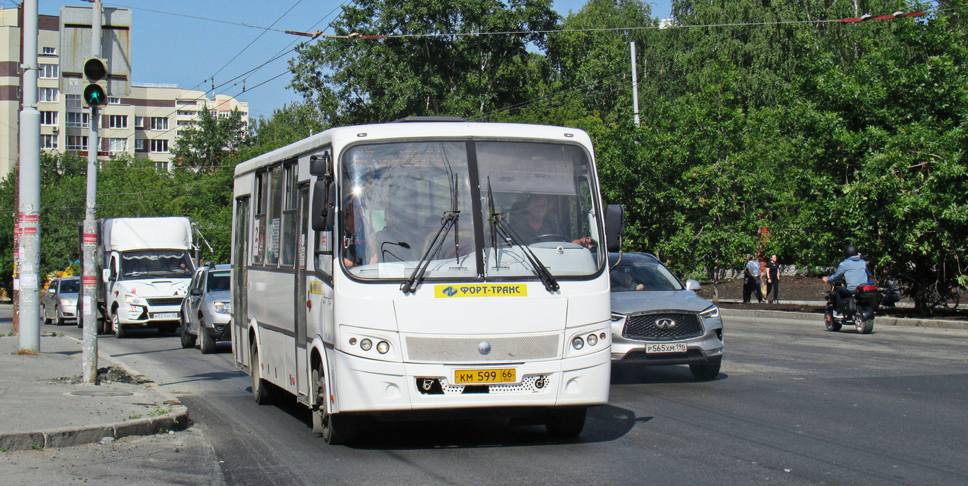 Свердловская область, ПАЗ-320414-05 "Вектор" (1-2) № КМ 599 66