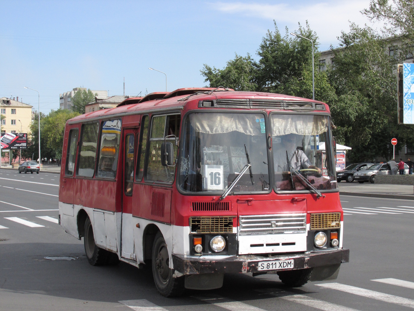 Павлодарская область, ПАЗ-3205 (00) № S 811 XDM
