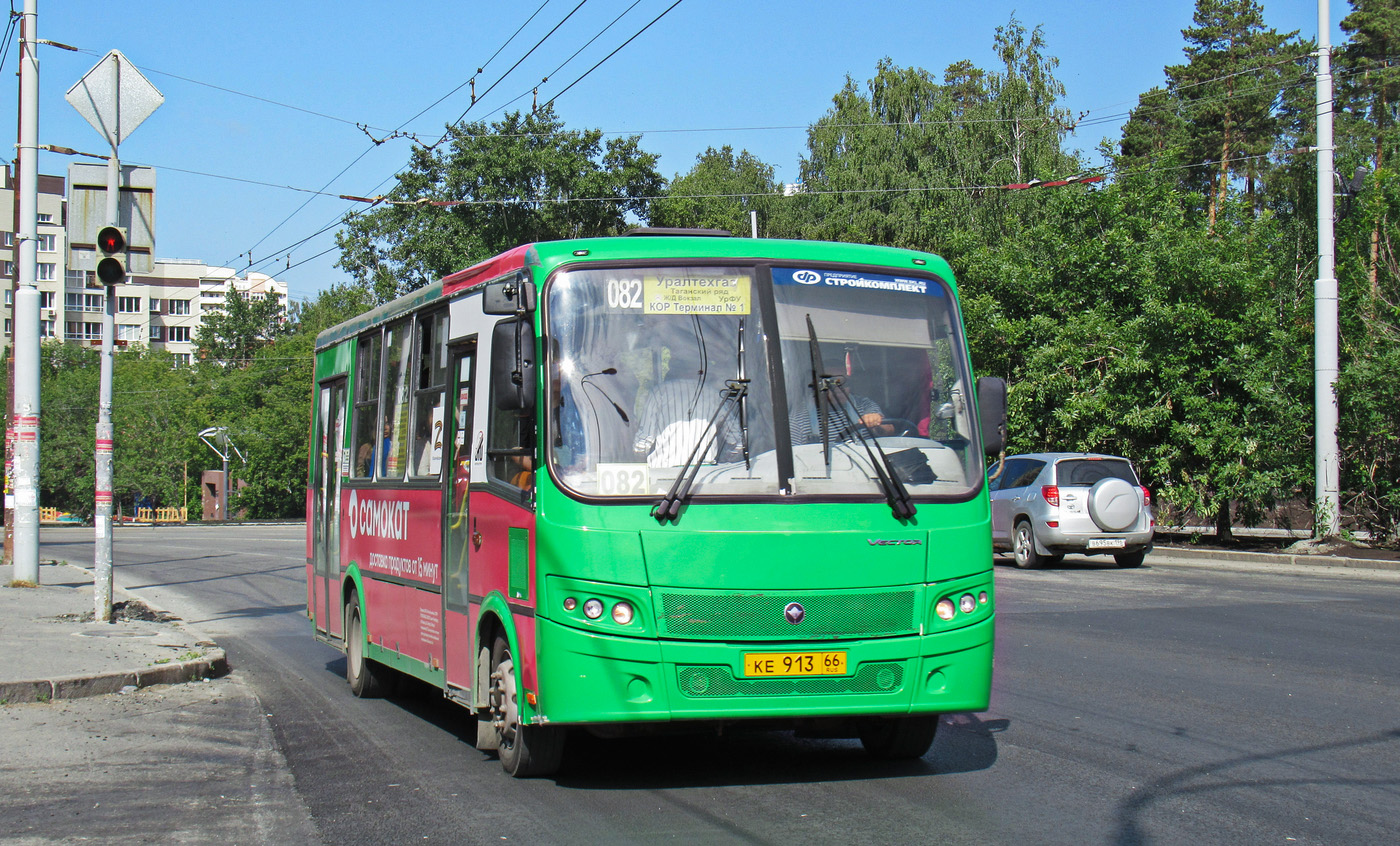 Свердловская область, ПАЗ-320414-05 "Вектор" (1-2) № КЕ 913 66