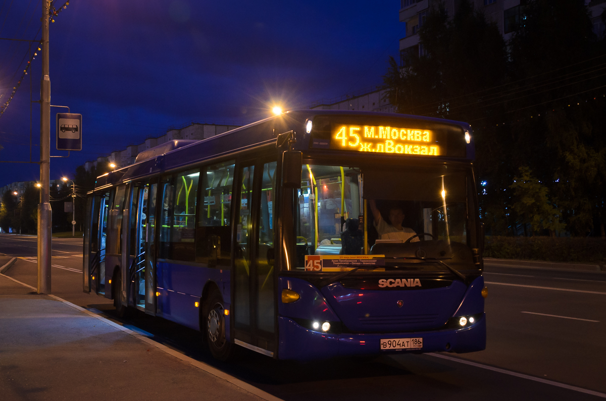 Ханты-Мансийский АО, Scania OmniLink II (Скания-Питер) № В 904 АТ 186