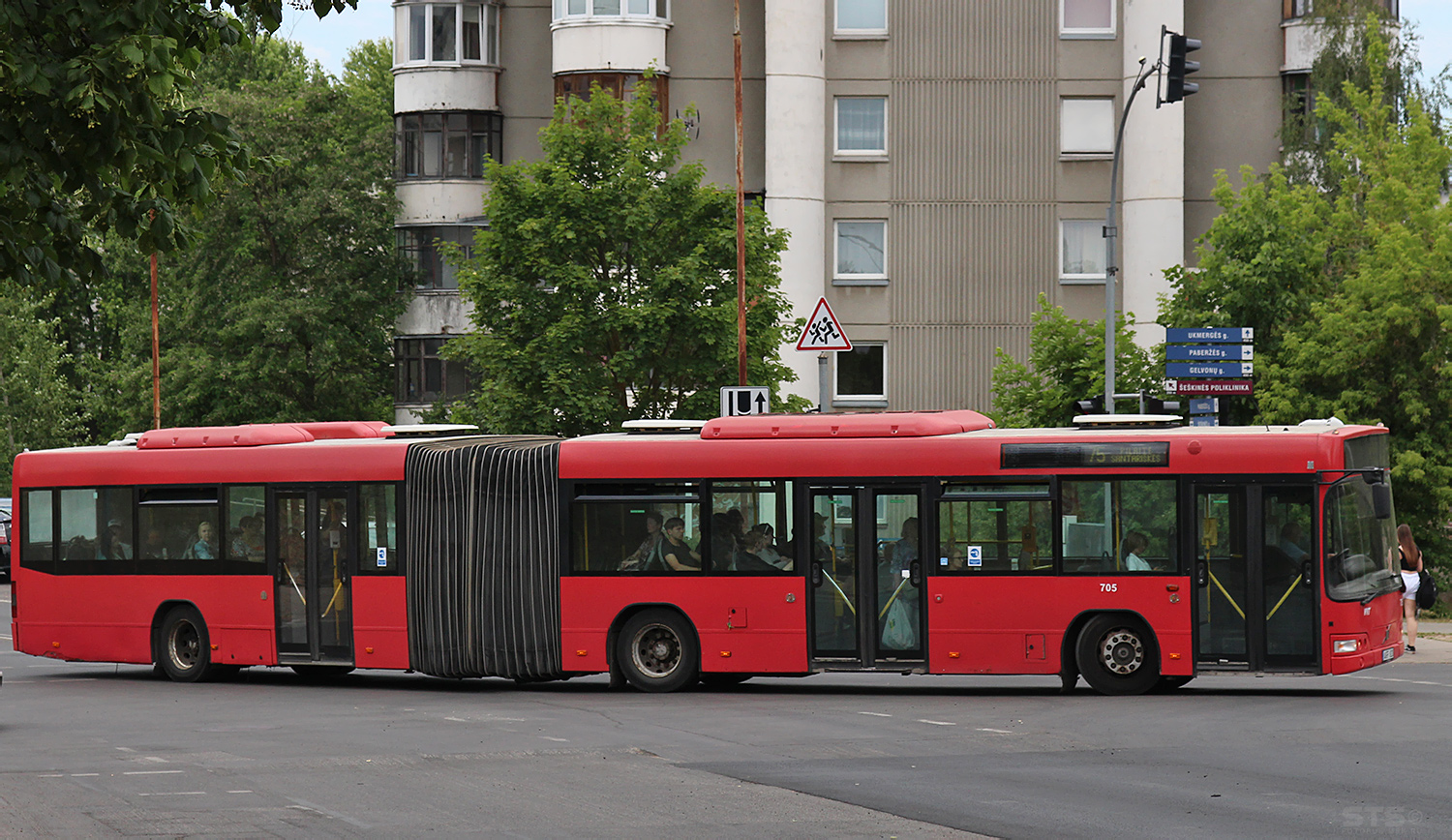 Литва, Volvo 7700A № 705