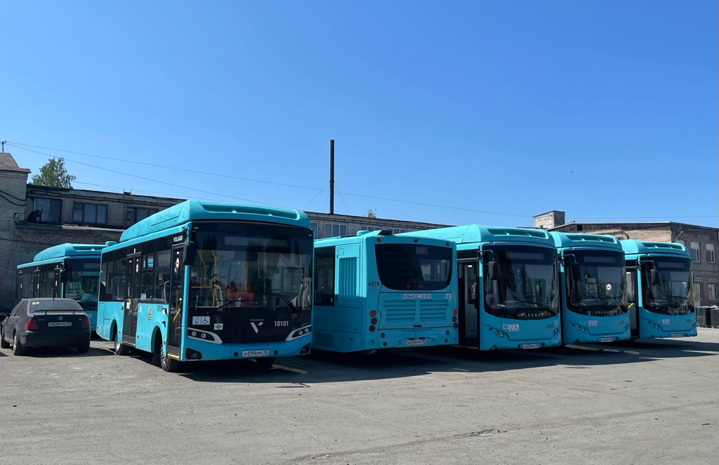 Karelia, Volgabus-4298.G4 (CNG) # 10101; Karelia — New buses; Karelia — Автобусные парки, гаражи, стоянки