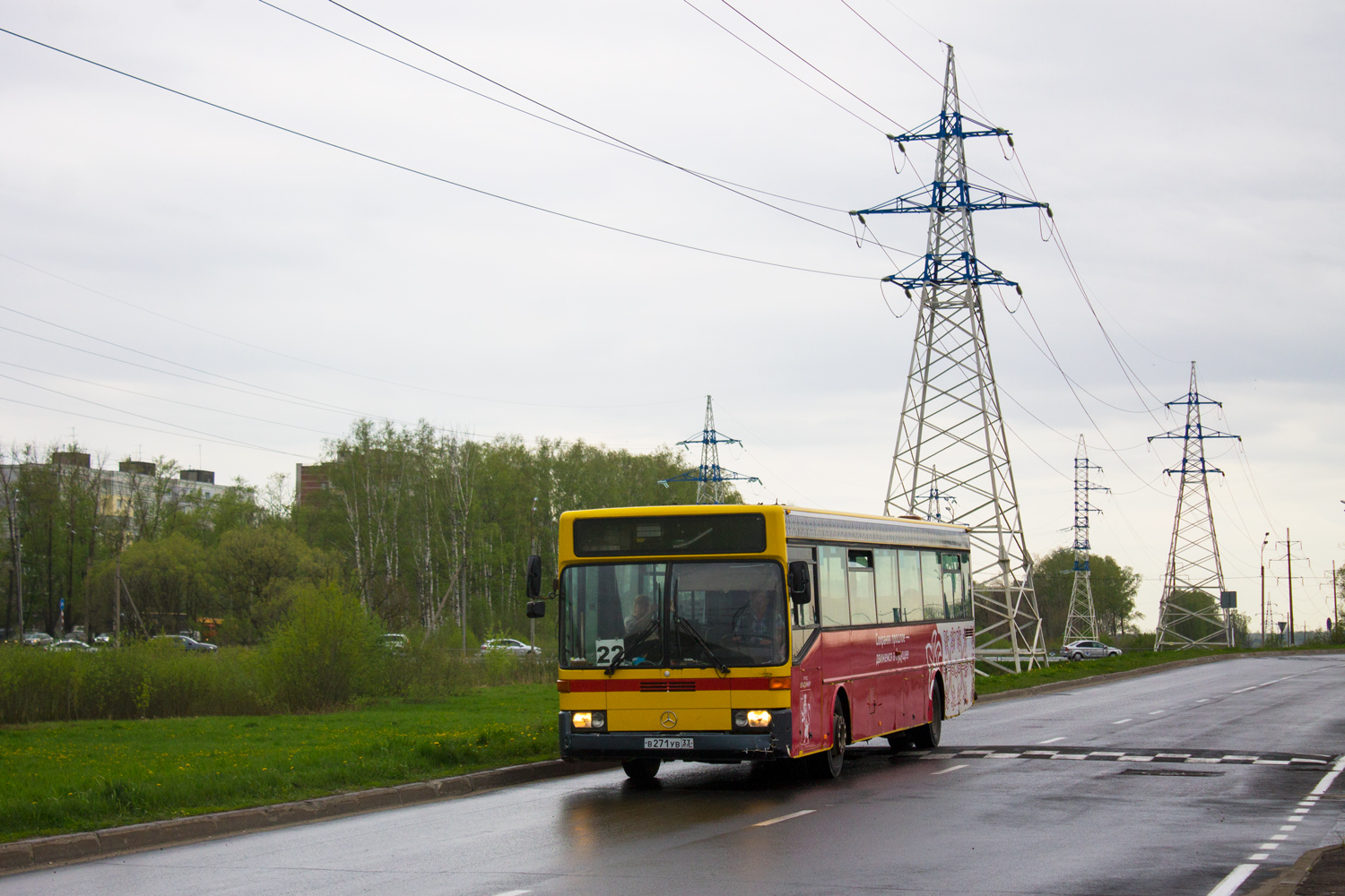 Владимирская область, Mercedes-Benz O405 № В 271 УВ 33