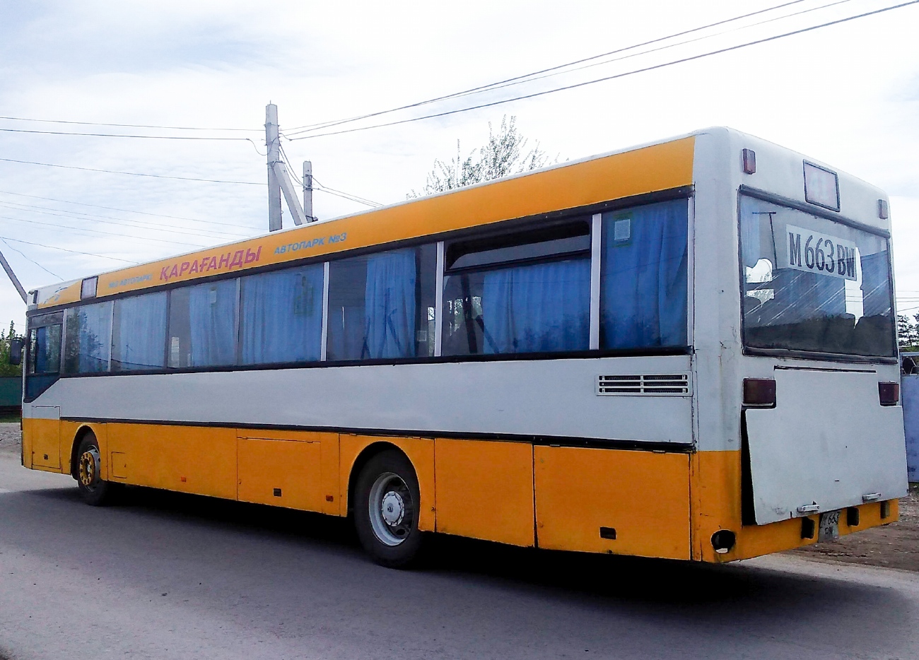 Карагандинская область, Mercedes-Benz O405 № M 663 BW