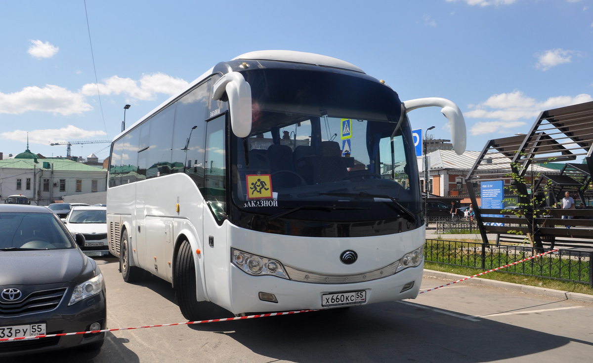 Омская область, Yutong ZK6899HA № Х 660 КС 55