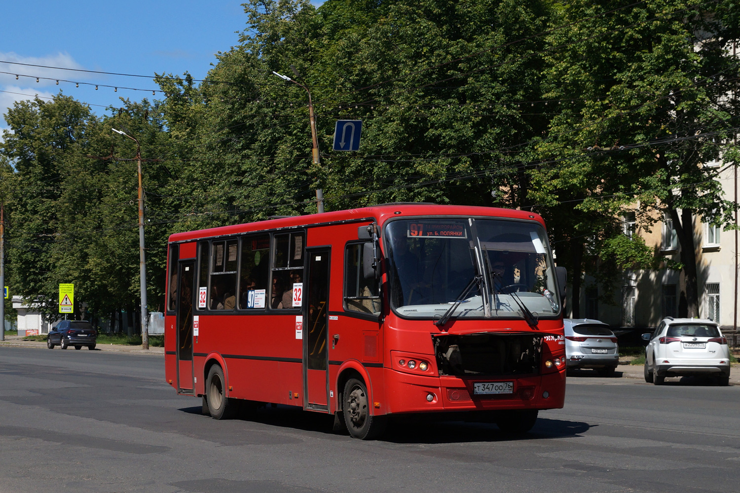 Ярославская область, ПАЗ-320412-04 "Вектор" № Т 347 ОО 76