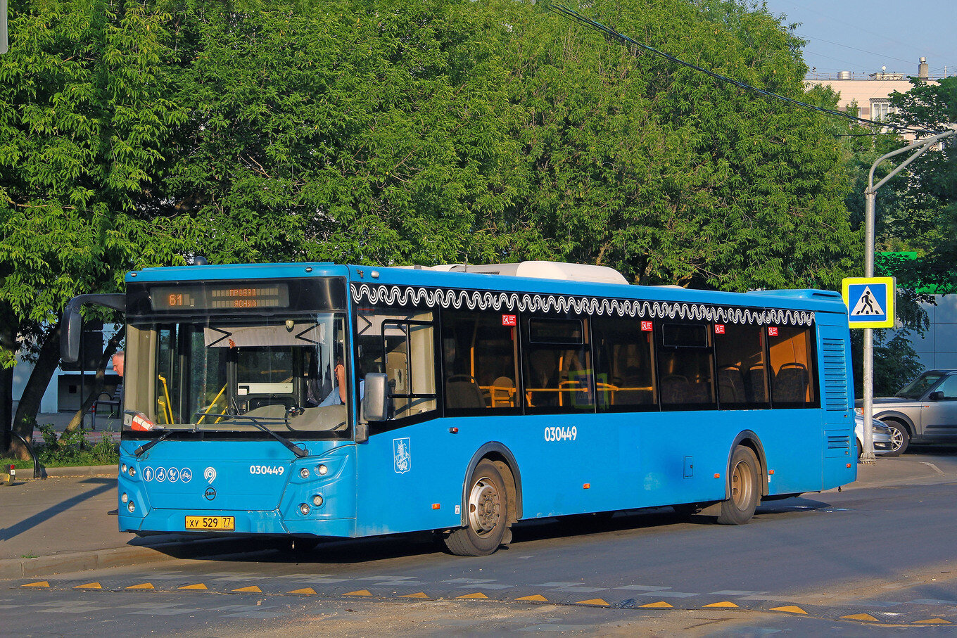 Moskau, LiAZ-5292.22 (2-2-2) Nr. 030449