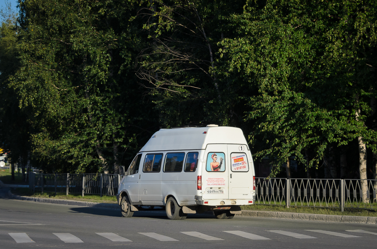 Ханты-Мансийский АО, Луидор-225001 (ГАЗ-3221) № Е 649 НН 186