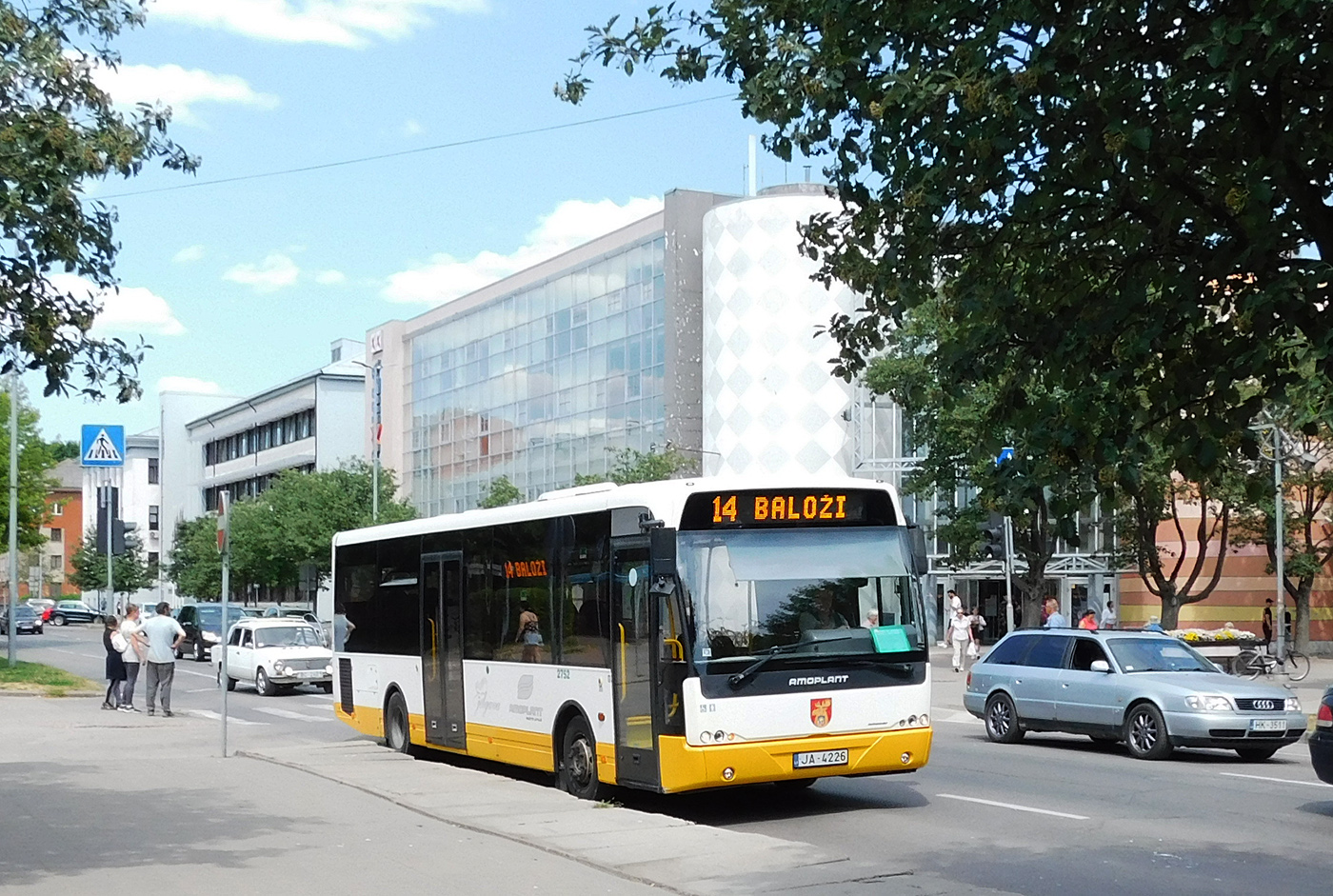 Латвия, VDL Berkhof Ambassador 180 (Amoplant) № 2752