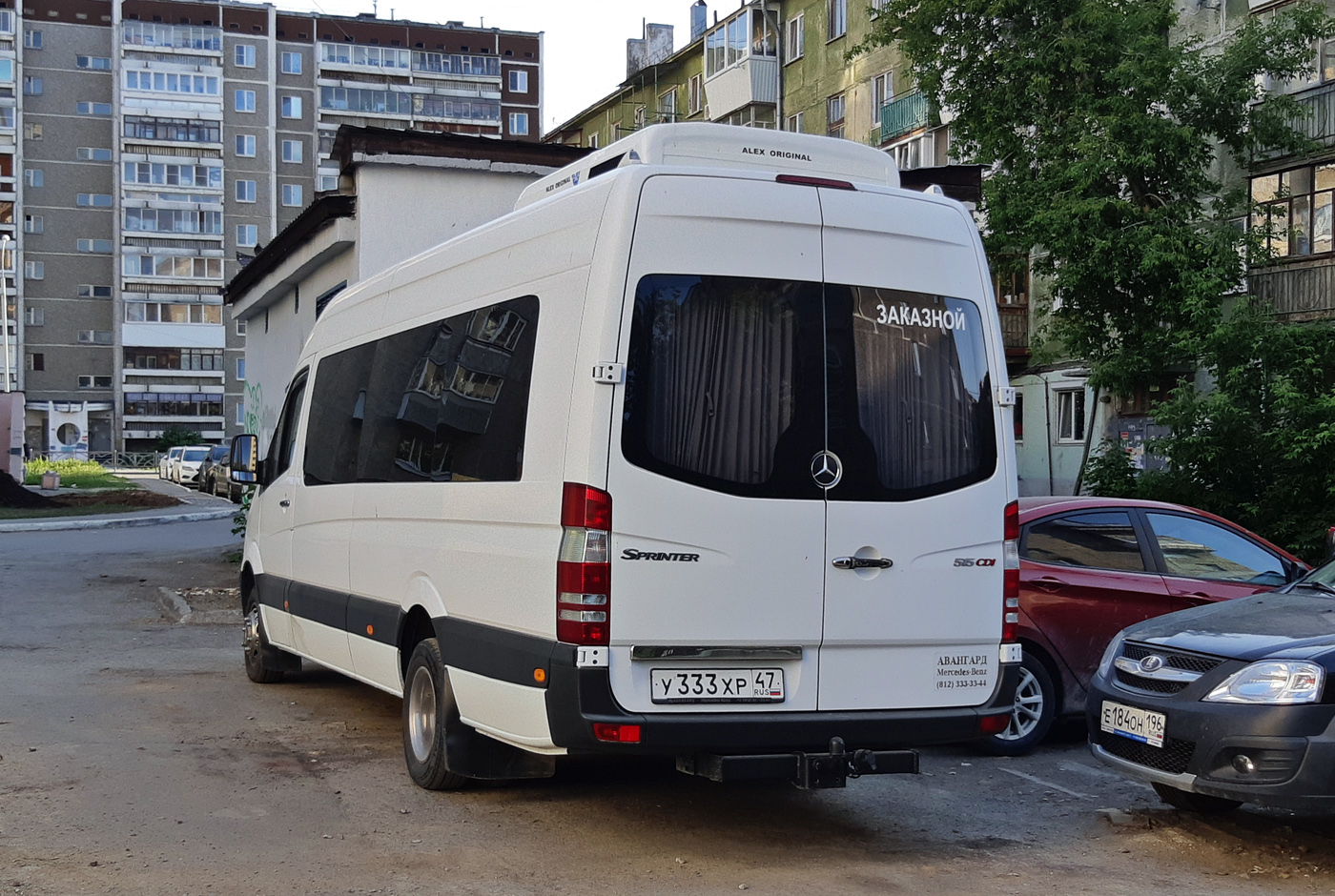 Свердловская область, Луидор-223602 (MB Sprinter) № У 333 ХР 47