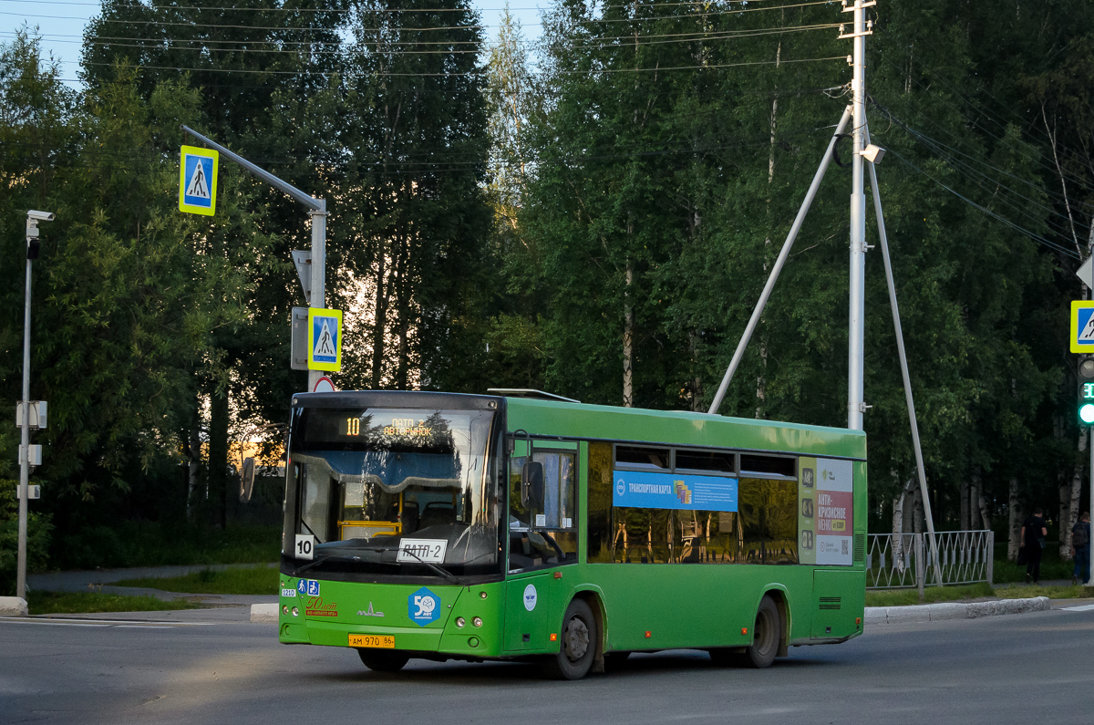 Ханты-Мансийский АО, МАЗ-206.085 № 1210