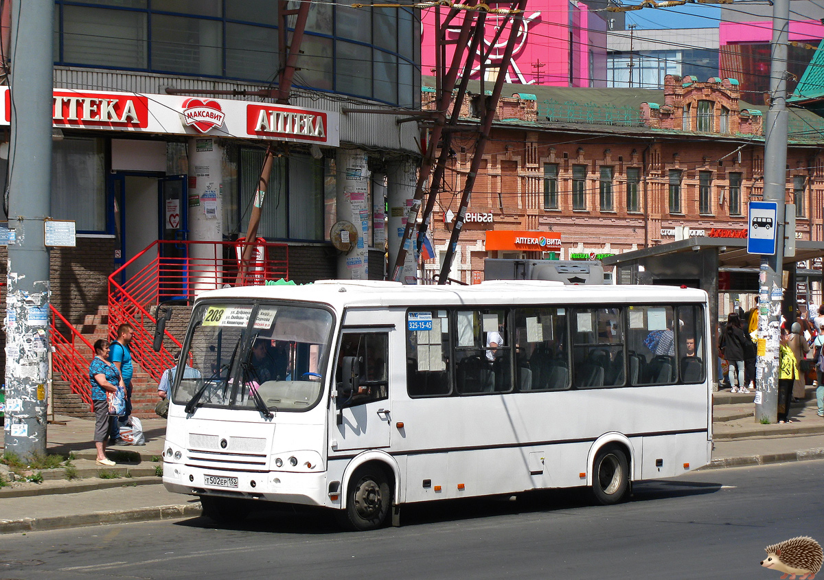 Nizhegorodskaya region, PAZ-320412-05 № Т 502 ЕР 152