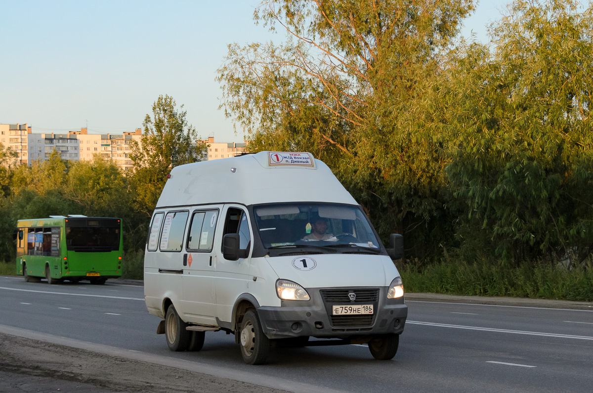 Ханты-Мансийский АО, Луидор-225001 (ГАЗ-3221) № Е 759 НЕ 186