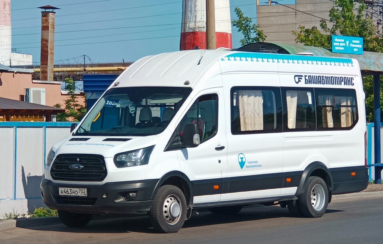 Башкортостан, Ford Transit FBD [RUS] (X2F.ESG.) № А 463 НО 702