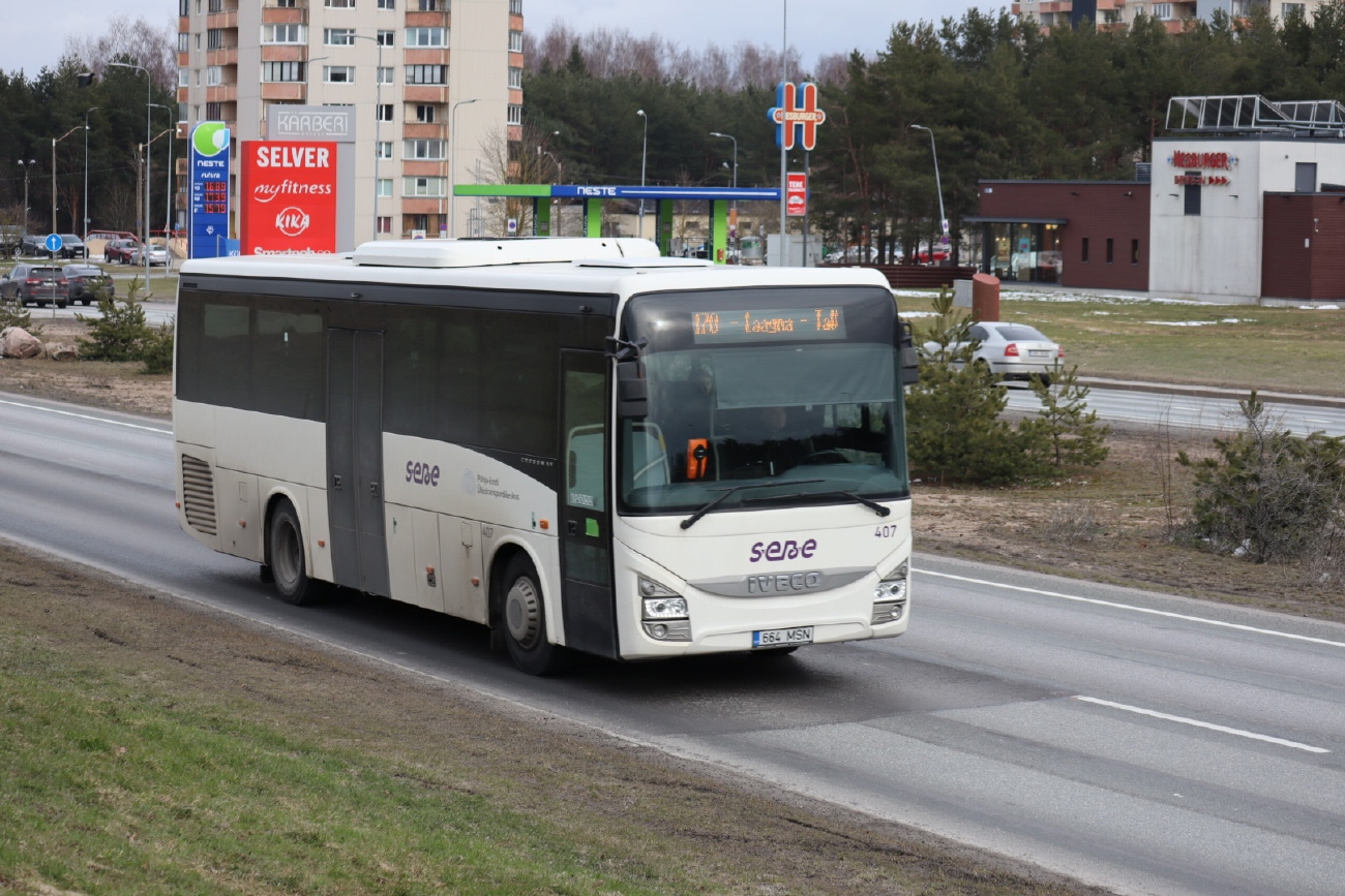 Эстония, IVECO Crossway LINE 10.8M № 407