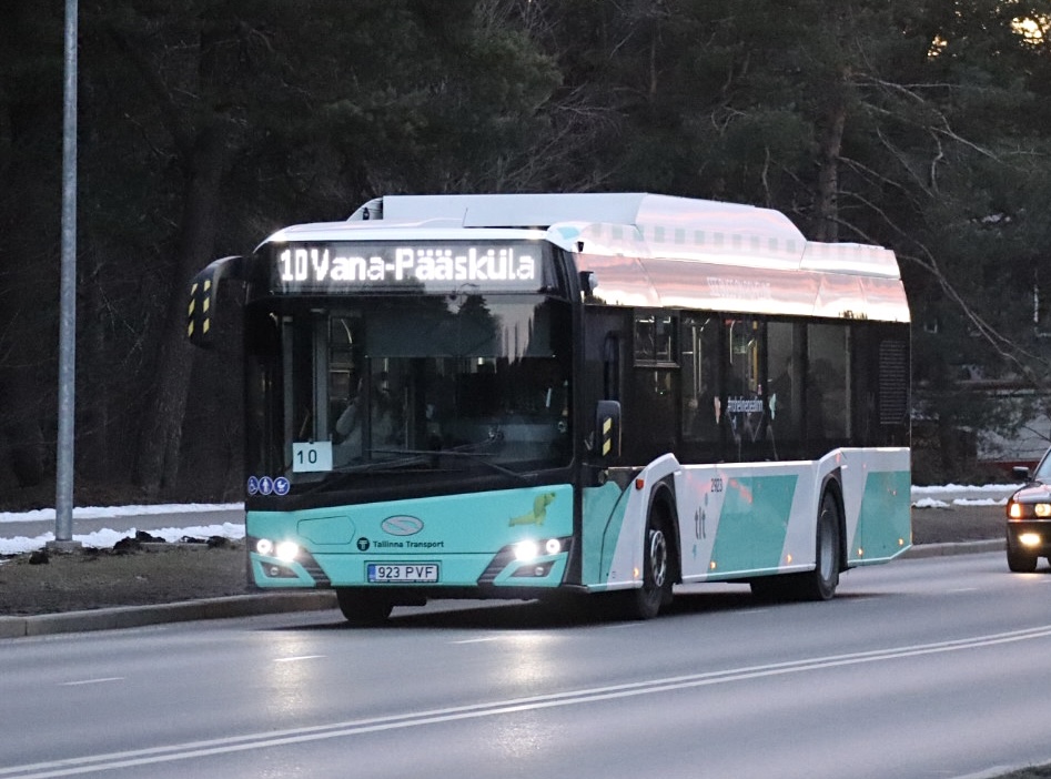 Estonia, Solaris Urbino IV 12 CNG # 2923
