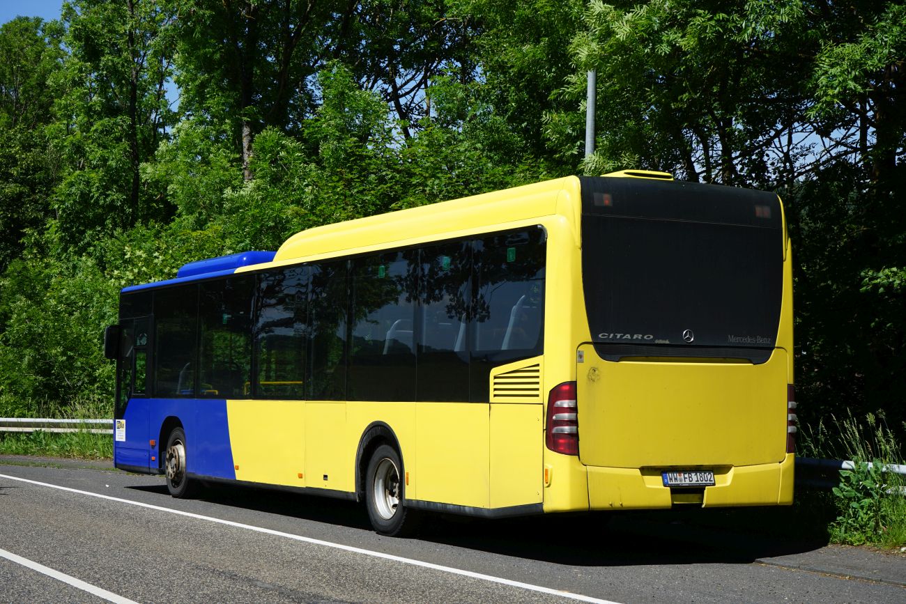 Rhineland-Palatinate, Mercedes-Benz O530LE Citaro facelift LE Nr WW-FB 1802