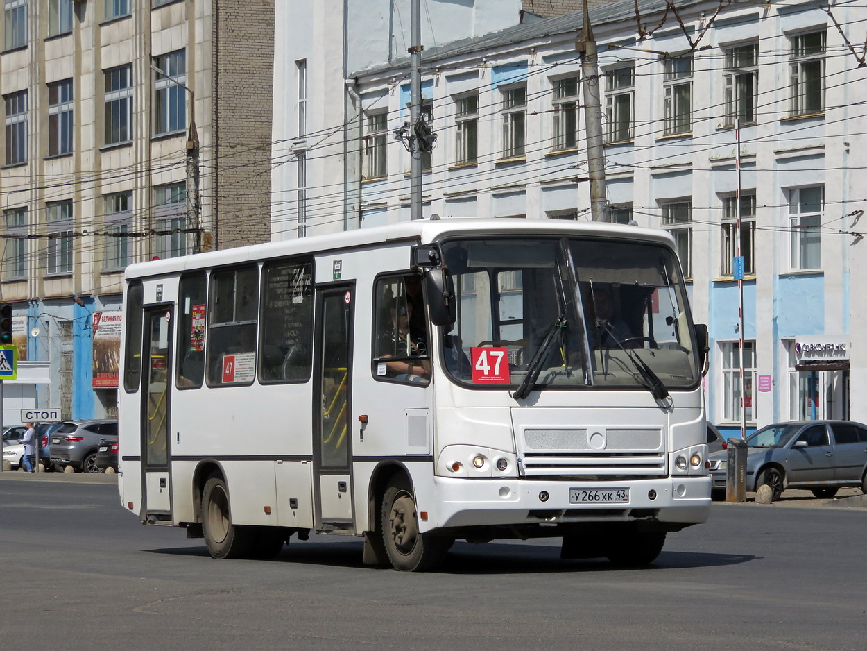 Kirov region, PAZ-320402-05 # У 266 ХК 43