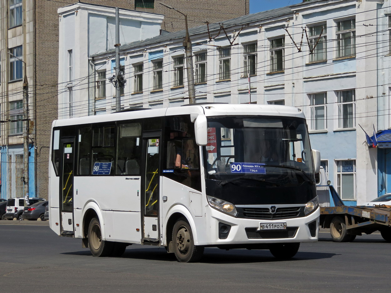 Кировская область, ПАЗ-320405-04 "Vector Next" № В 411 РО 43