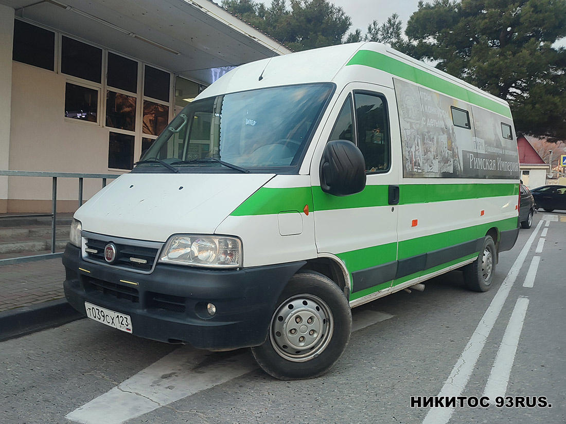 Краснодарский край, FIAT Ducato 244 CSMMC-RLL, -RTL № Т 039 СХ 123