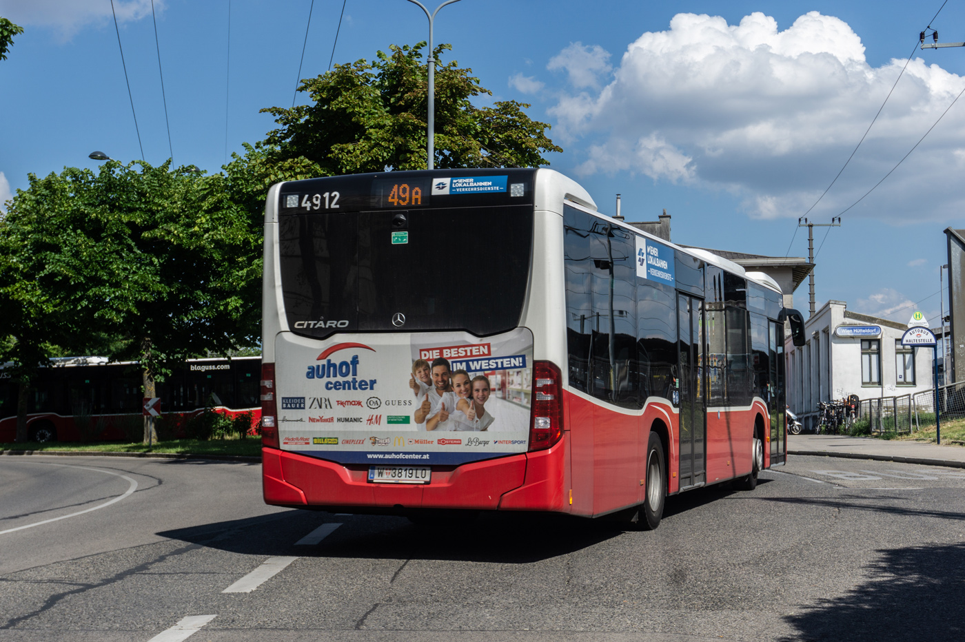 Австрия, Mercedes-Benz Citaro C2 № 4912