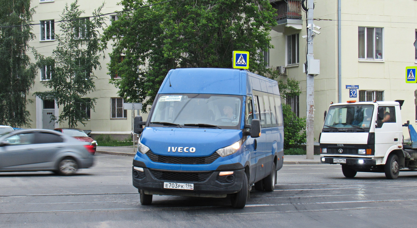 Свердловская область, Росвэн-3284 (IVECO Daily) № Е 703 РК 196