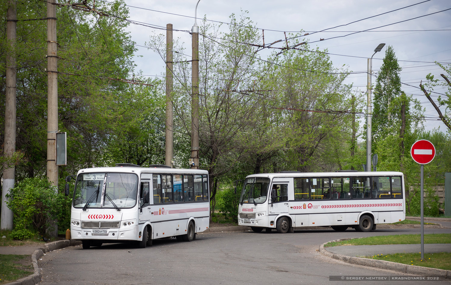 Красноярский край, ПАЗ-320412-05 "Вектор" № С 082 НР 124; Красноярский край, ПАЗ-320412-05 "Вектор" № С 056 НР 124