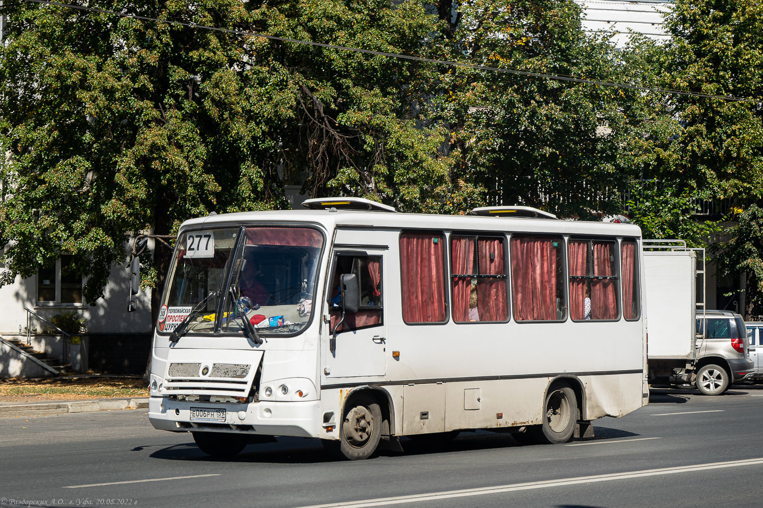 Башкортостан, ПАЗ-320302-08 № Е 006 РН 159